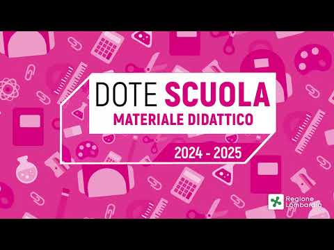 Dote Scuola – Materiale didattico 2024-2025