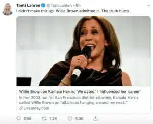 Kamala Harris criticized by Tomi Lahren over comments on Gaza amid Israel-Hamas conflict. Region in deadliest fighting for almost two months; Hamas killed 1,200 in October attack on southern Israel. Israel responds, causing 15,200 deaths in Gaza; negotiates hostage release with Hamas. Release halts as Israel continues war post-ceasefire collapse; warned by U.S. to limit civilian casualties. Harris opposes forced relocation, besiegement, and redrawing of Gaza borders; no U.S. stance on buffer zone. Harris questioned on buffer zone in video viewed over 300,000 times; Lahren criticizes her understanding. Harris asserts U.S. won't support redrawing Gaza borders; outlines goals for the region's future. Mark Regev denies Israel taking territory, aims for security control post-Hamas; IDF releases Gaza map. Map guides civilians in seeking safety; humanitarian groups warn of diminishing safe places in south Gaza. Residents move to Rafah; Israel designates it a non-target zone; ongoing concerns for civilians' safety.