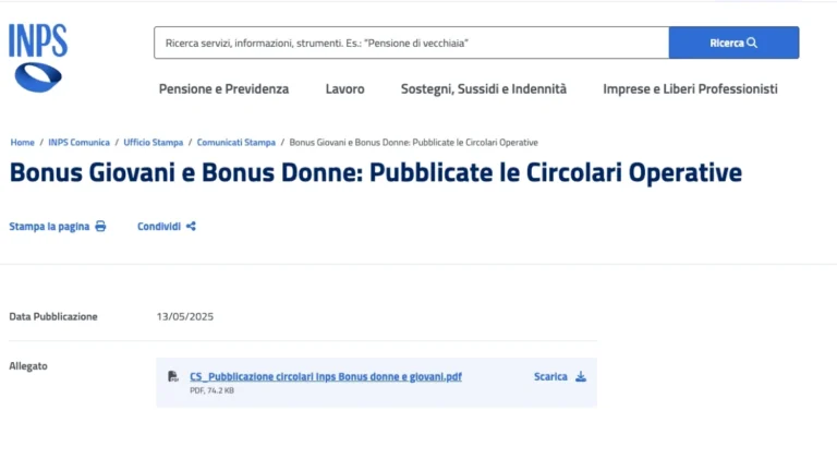 Bonus Giovani Disoccupati 2025