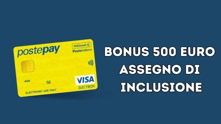 Bonus 500 euro Assegno di Inclusione