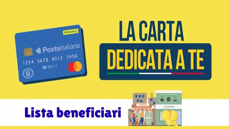 carta dedicata a te 2025