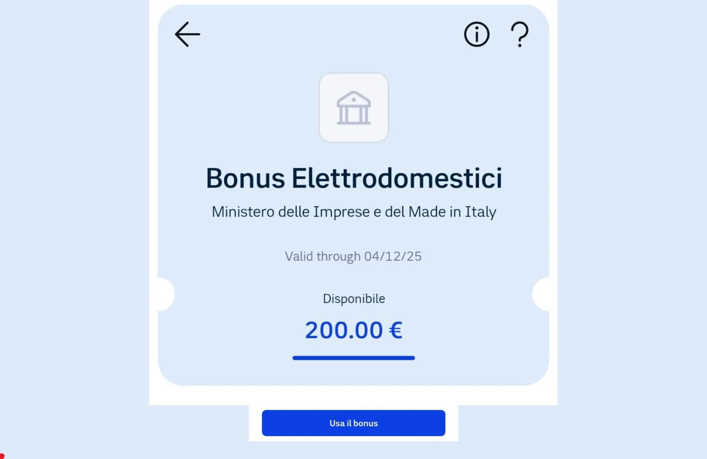 Bonus elettrodomestici 2025