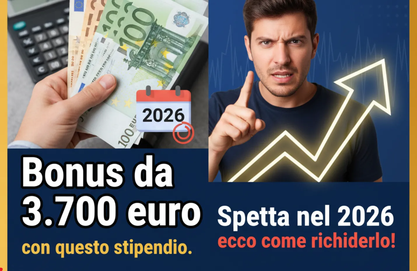 Bonus Meloni da 3.700 euro