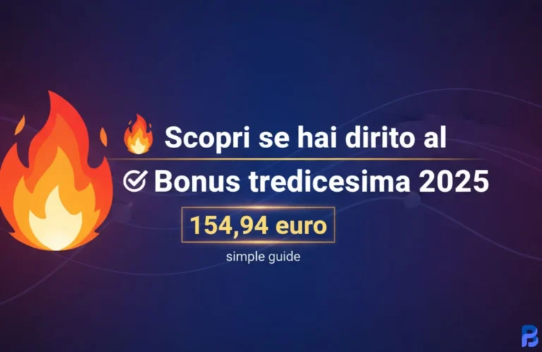 make me thumbnail for ultra wide "🔥 Scopri se hai diritto al Bonus tredicesima 2025 154,94 euro