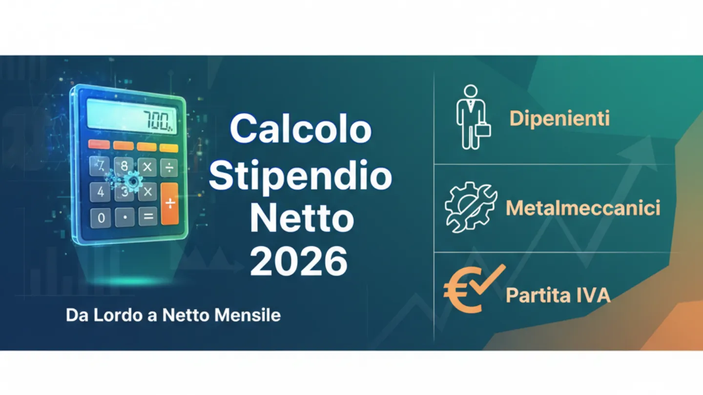Calcolo Stipendio Netto 2026