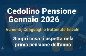 Cedolino Pensione Gennaio 2026