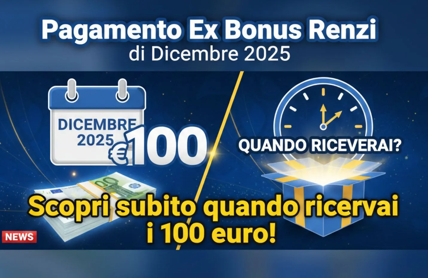 Pagamento Ex Bonus Renzi di Dicembre 2025